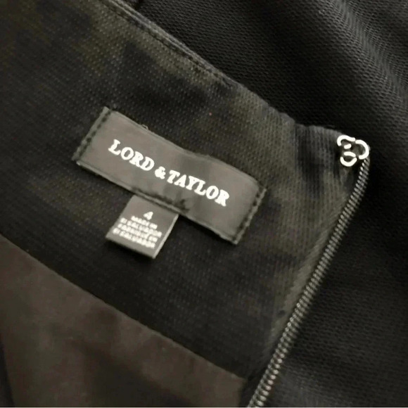 Lord & Taylor Black Pencil Skirt - Picture 5 of 7